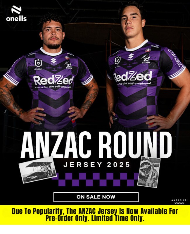Maillot De Rugby Castore Melbourne Storm NRL - Réplique Authentique Violet, Taille Adulte, Neuf Sous Emballage